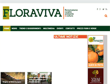 Tablet Screenshot of floraviva.it